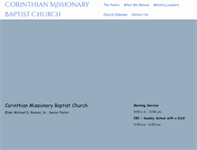 Tablet Screenshot of cmbccols.com